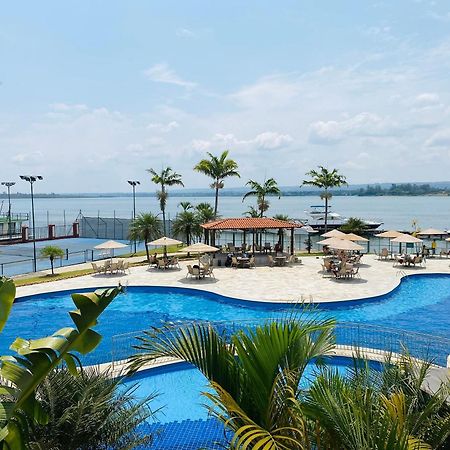 Flat 430 Lindo Com Vista Para O Lago Brasilia Bagian luar foto