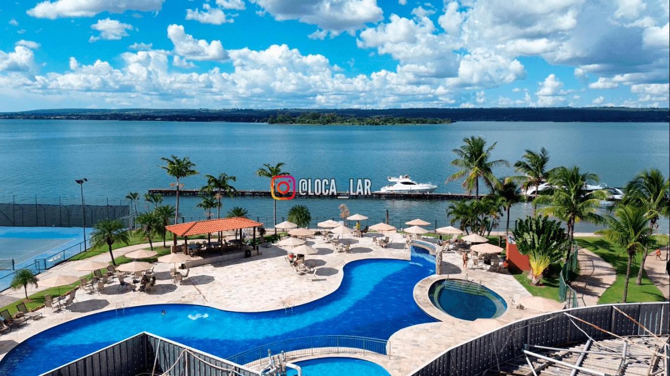 Flat 430 Lindo Com Vista Para O Lago Brasilia Bagian luar foto