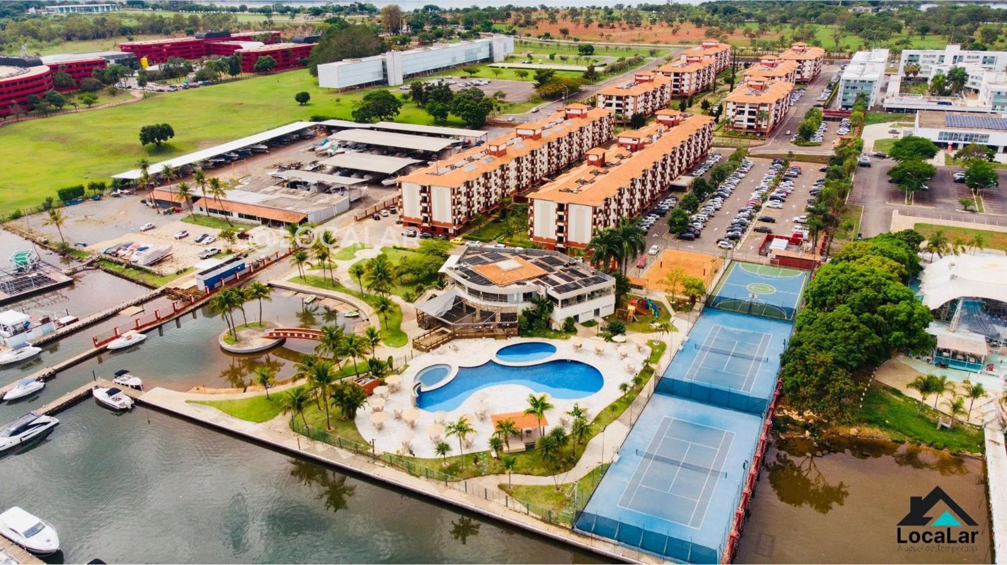 Flat 430 Lindo Com Vista Para O Lago Brasilia Bagian luar foto